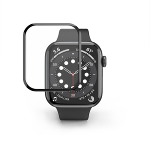 Green 3D Glass Protector for Apple Watch 42mm – Black