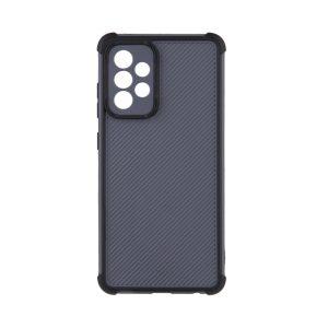Hybrid PVC + TPU SAM A72 Dual-Color Design Cover – Gray