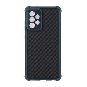 Hybrid PVC + TPU SAM A72 Dual-Color Design Cover – Black