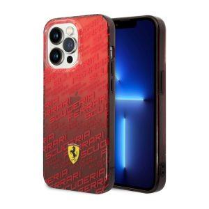 Ferrari iP 14 Gradient PC/TPU Printed Scuderia Cover – Red