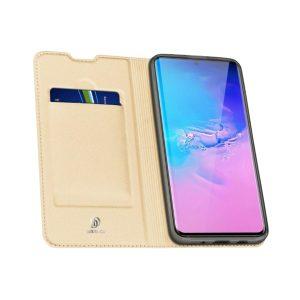 DUX DUCIS Skin Pro Series S20 Ultra Wallet Cover – Gold