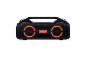 Porodo Soundtec Vibe Portable Speaker with Smart Functions – Black