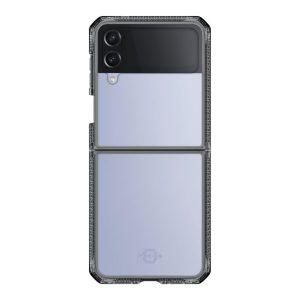 IT Skins HYBRID R SAM Galaxy Z Flip 4 Cover – Smoke/Clear (SGB4-HBMKC-BKTR)