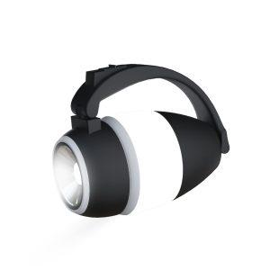 Porodo Lifestyle 2 in 1 Desk Lamp/Torch 3W LED 120LM 1500mAh – Black(PD-LS2IN1DLT)