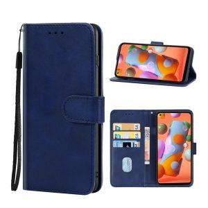 High Copy 1:1 Scale Leather Cover Logo SAM A11 – Blue