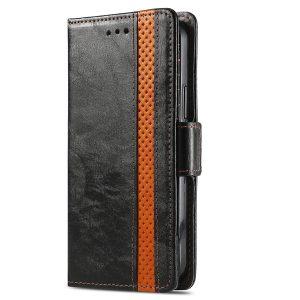 CaseNee PU Leather Wallet SAM A53 5G Cover – Black