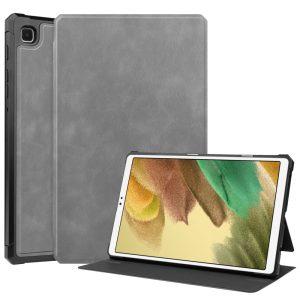 PU Leather Tablet Cover with Stand for Galaxy Tab A7 Lite T220 / T225 – Grey