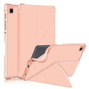 Origami Leather Smart Cover For GalaxyTab A7 Lite T220/T225 – Rose Gold