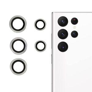 RURIHAI Camera Lens Protector S22 Ultra – Silver