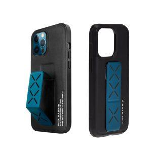 Viva Madrid iP 13 Pro Morphix Cover With Grip(Black) and Magnet – Blue