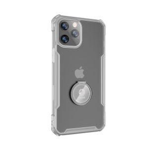 Green Lion Stylish Tough iP 11 Pro Cover With Ring Holder – White