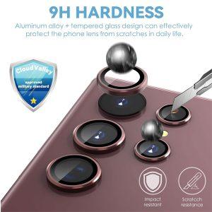 Kingkong Camera Lens Protector SAM 22 Ultra – Burgundy