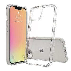 Hybrid Hard Acrylic + TPU Cover for iP 14 Pro Max – Clear