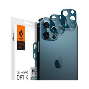Spigen GLAStR Optik Camera Lens Protector iP 12 Pro – Pacific Blue (AGL02460)