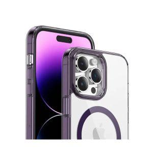Green Anti-Shock Magnetic Pro iP 14 Pro Max Cover – Purple (GNASMGP14PMPPL)