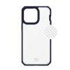 IT Skins HYBRID R TEK iPhone 14 Pro Max Cover - Deep Blue/Clear (AP4M-HBTEK-DBTR) - Image 2