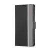 Twill Texture PU Leather Flip With Card Slot Cover for Samsung Galaxy A04 - Black - Image 2