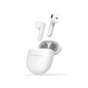 Powerology Bluetooth Stereo Buds Plus – White (PWLAU001)
