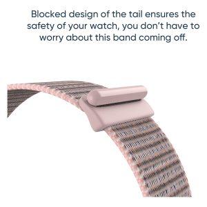 XINCUCO Sport Loop Nylon Watchband for iWatch 42/44mm – Pink