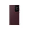 EF-ZS908 Samsung Galaxy S22 Ultra Clear View Cover - Burgundy