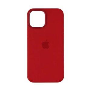 Silicone Magsafe Logo Cover iP 12 Pro Max  HC – Red