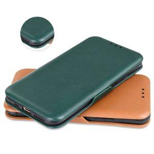 HDCI Leather Wallet Flip Cover iP 12 Pro Max