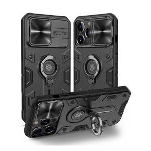 Nillkin iP 13 Pro Max Camshield Armor Cover – Black