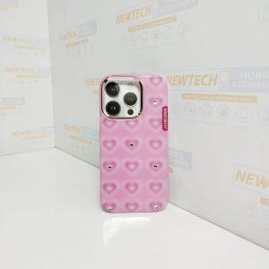 Janesper Cover IPhone 14 Pro Pink Love – Pink