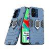 Ring Kickstand Rugged Protective Cover for Redmi 12C - Blue