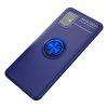 Ring Kickstand Hybrid PC TPU Cover for SAM A72 - Blue