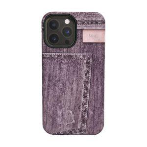 Kajsa Jeans Cover IPhone 14 Pro – Purple