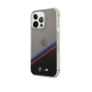 BMW M Collection iP 13 Slanted Tricolor Stripes – Black