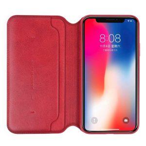XUNDD Gra Series iP 11 Pro Leather Flip Cover – Red