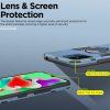 Ring Kickstand Rugged Protective Cover for Redmi 12C - Blue - Image 4