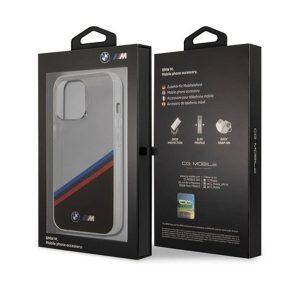 BMW M Collection iP 13 Slanted Tricolor Stripes – Black