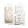 Guess 4G Electro Script Hard Cover for iP 14 - Gold (GUHCP14SHG4MHG)