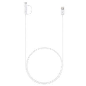 Samsung USB-A to Combo (Type-C & Micro) 1.5m – White EP-DG930DW
