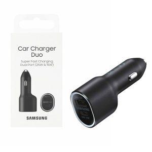 EP-L4020NBE SAM Car Charger Duo Dual Port (25W & 15W) – Black