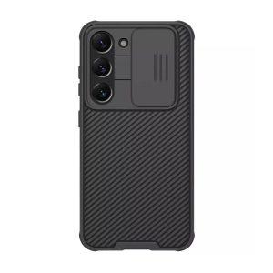 Nillkin S23+ Carbon Fiber Camshield Cover – Black
