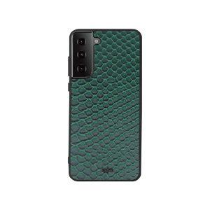 Kajsa Snake Pattern Cover S21- Green