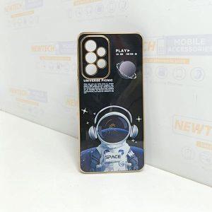 RZANTS SAM A53 5G Astronaut Imprinted Cover – Black