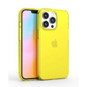 Miko Clear Reflective Cover iPhone 13 Pro Max – Yellow