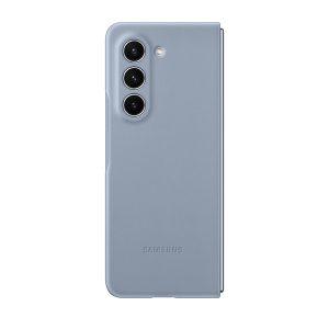 Piblue SAM Z Fold 5 Leather Flagship Cover Plus – Icy Blue