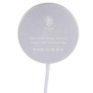 Green MagSafe Wireless Charger 15w – White