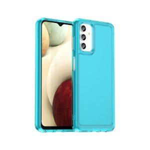 Candy Series SAM A04s TPU Cover – Transparent Blue