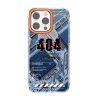 Mutural iPhone 14 Pro Max Modeng Series Cover - Blue - Image 2