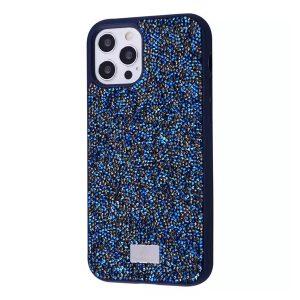 The Bling World iP 13 Pro Crystal Cover – Blue
