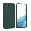 Silicone Silky Samsung Galaxy S21+ Cover Logo - Green