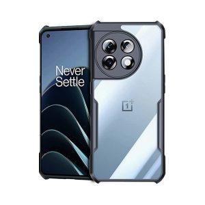 XUNDD Beatle Series Laser Texture Oneplus 11 5G Cover – Black