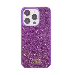 The Bling World iP 13 Pro Crystal Cover – Purple